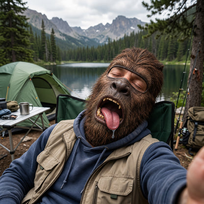 Bigfoot Funny Face Mask GFTOPND3534
