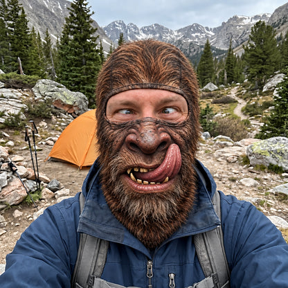 Bigfoot Funny Face Mask GFTOPND3534