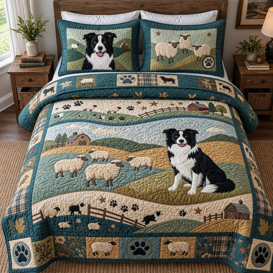 Little Shepherd Big Heart 3-Piece Quilted Bedding Set GFTOPND3790
