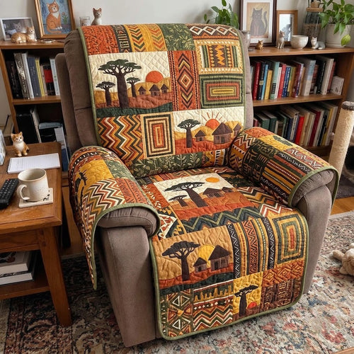 African Heritage Quilted Sofa Cover GFTOPND3999