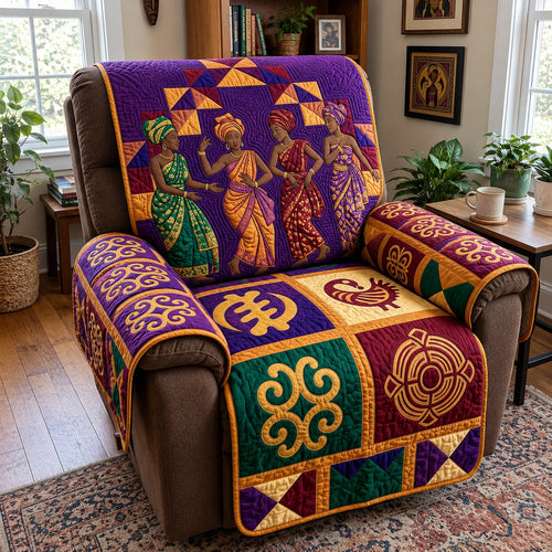 Dance Of Queens Quilted Sofa Cover GFTOPND4000