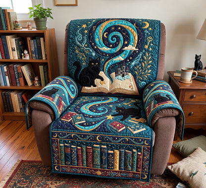 Enchanted Book Portal Quilted Sofa Cover GFTOPND4050