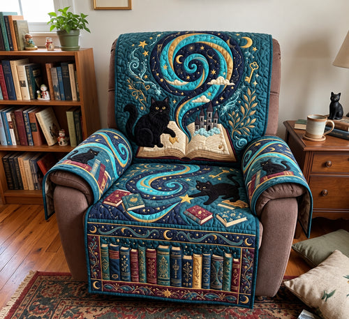 Enchanted Book Portal Quilted Sofa Cover GFTOPND4050