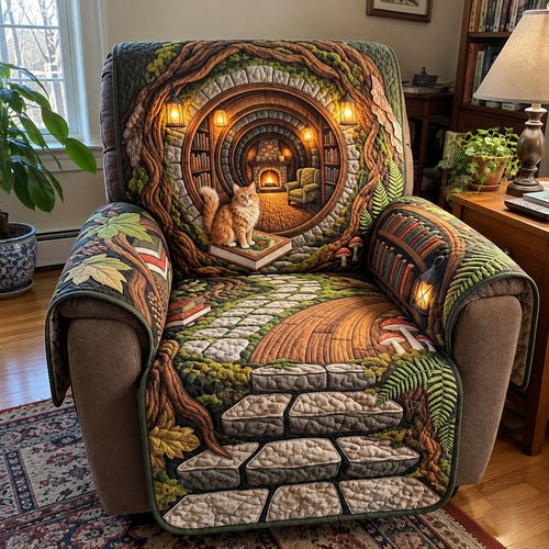 Hobbit Reading Burrow Quilted Sofa Cover GFTOPND4096