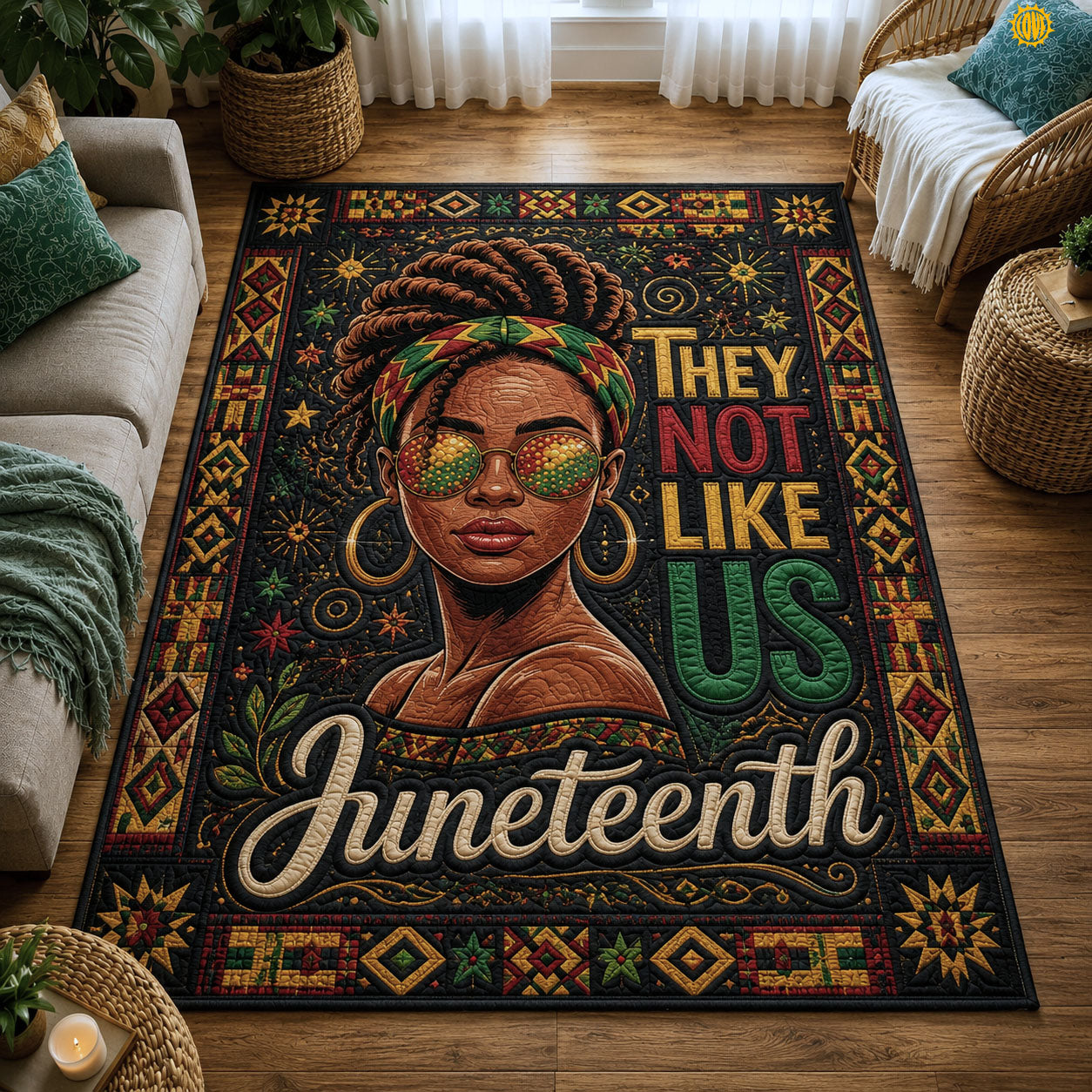 They Not Like Us Area Rug GFTOPND412