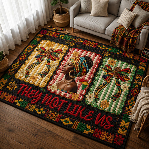 They Not Like Us Bow Area Rug GFTOPND415