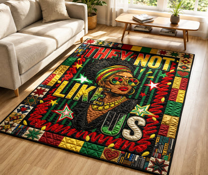 They Not Like Us Area Rug GFTOPND416