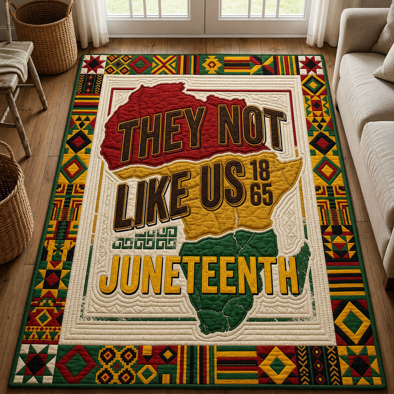 They Not Like Us Area Rug GFTOPND418