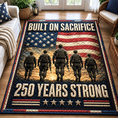 Built On Sacrifice Area Rug GFTOPND42