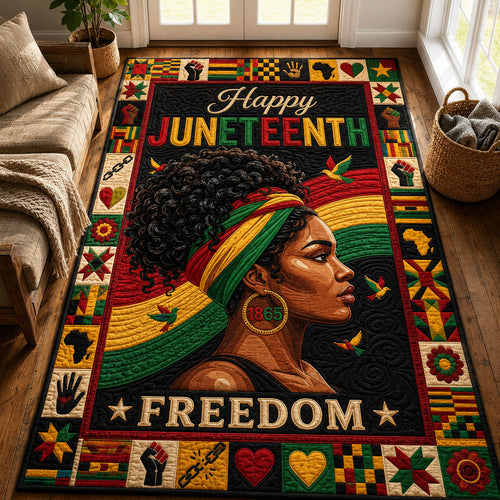 Melanin Queen Area Rug GFTOPND420