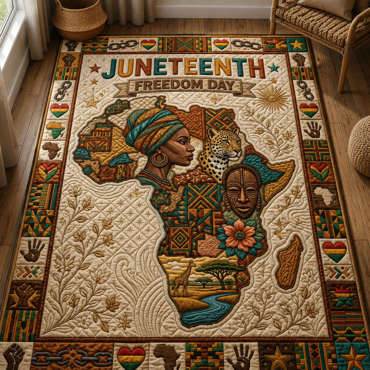 Freedom Day Area Rug GFTOPND421