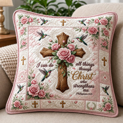 Christian Faith Quilted Pillow Case GFTOPND462 C2