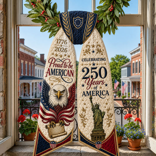 Proud To Be American Quilted Wreath Sash GFTOPND524