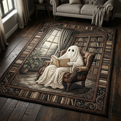 Vintage Library Ghost Area Rug GFTOPND639