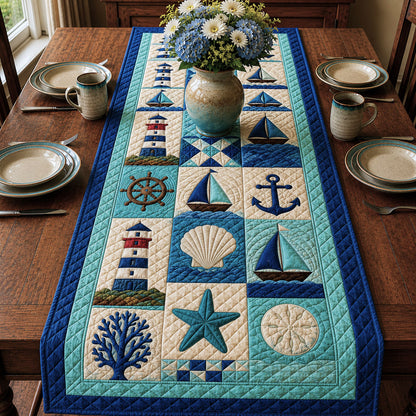 Beach Summer Vacation Quilted Table Runner GFTOPND74