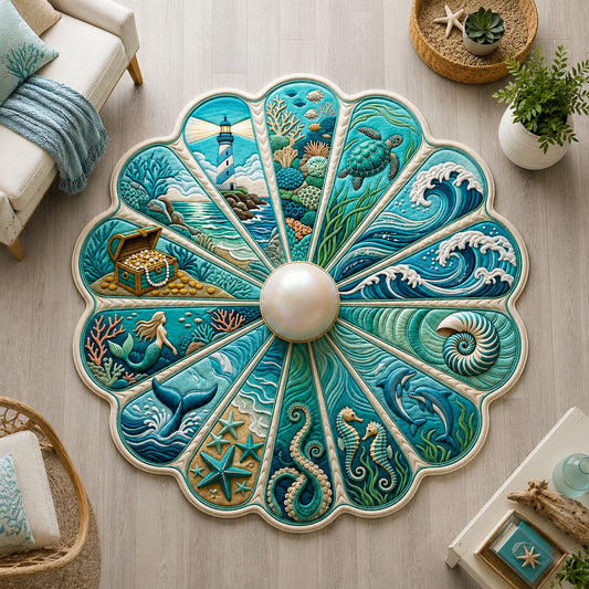 Ocean Treasures Custom Shape Area Rug GFTOPND873