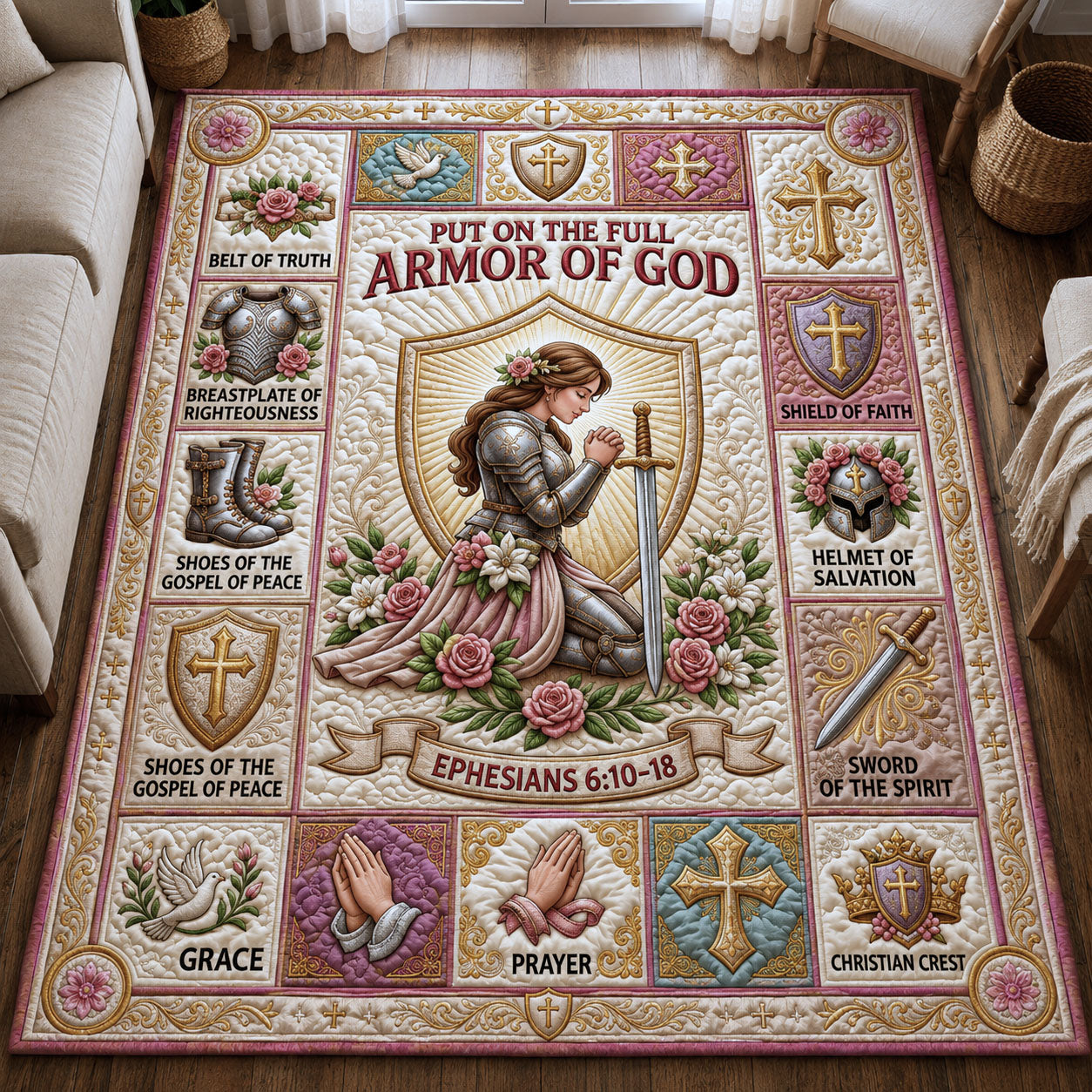Chritian Faith Area Rug GFTOPND972