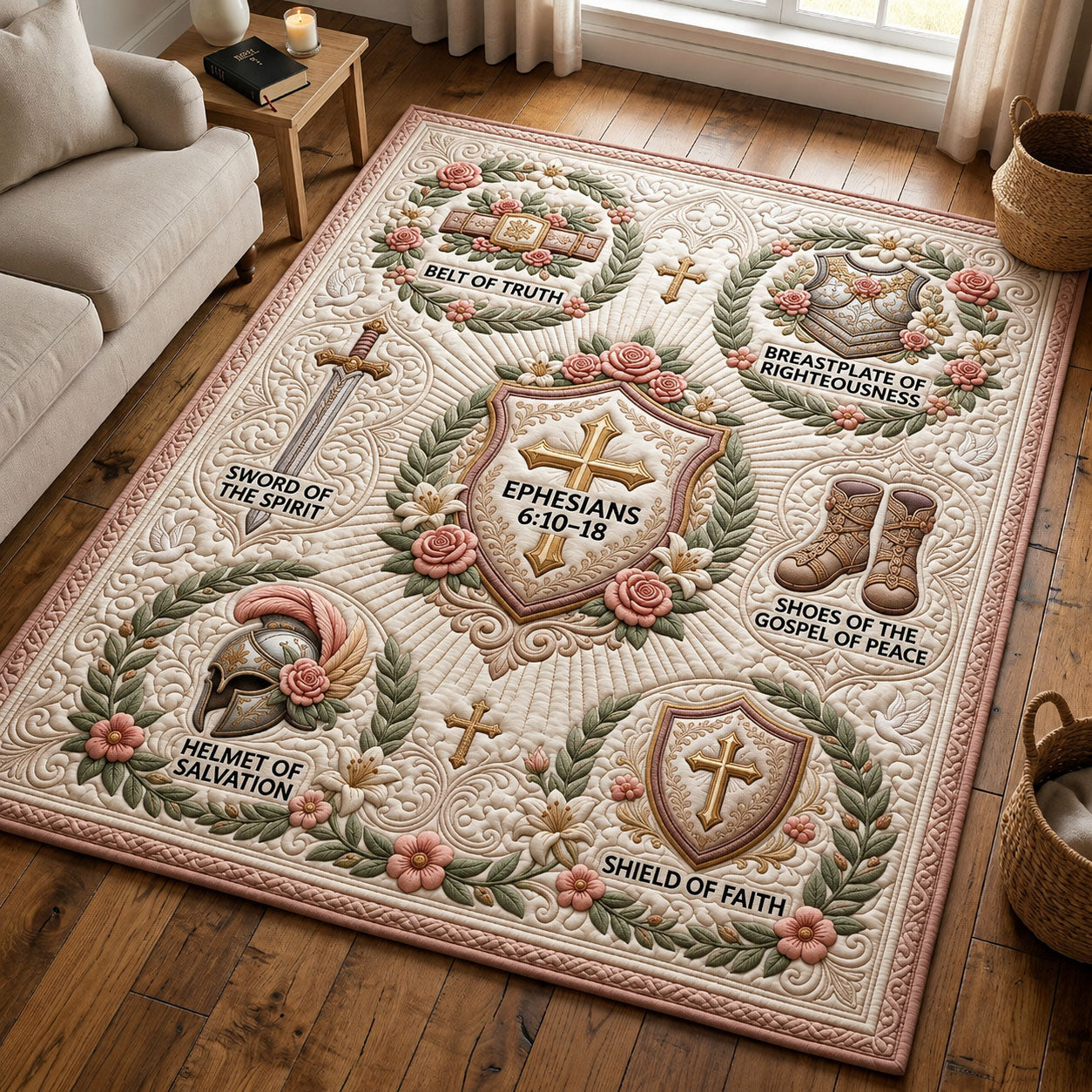 Armor Of God Area Rug GFTOPND974