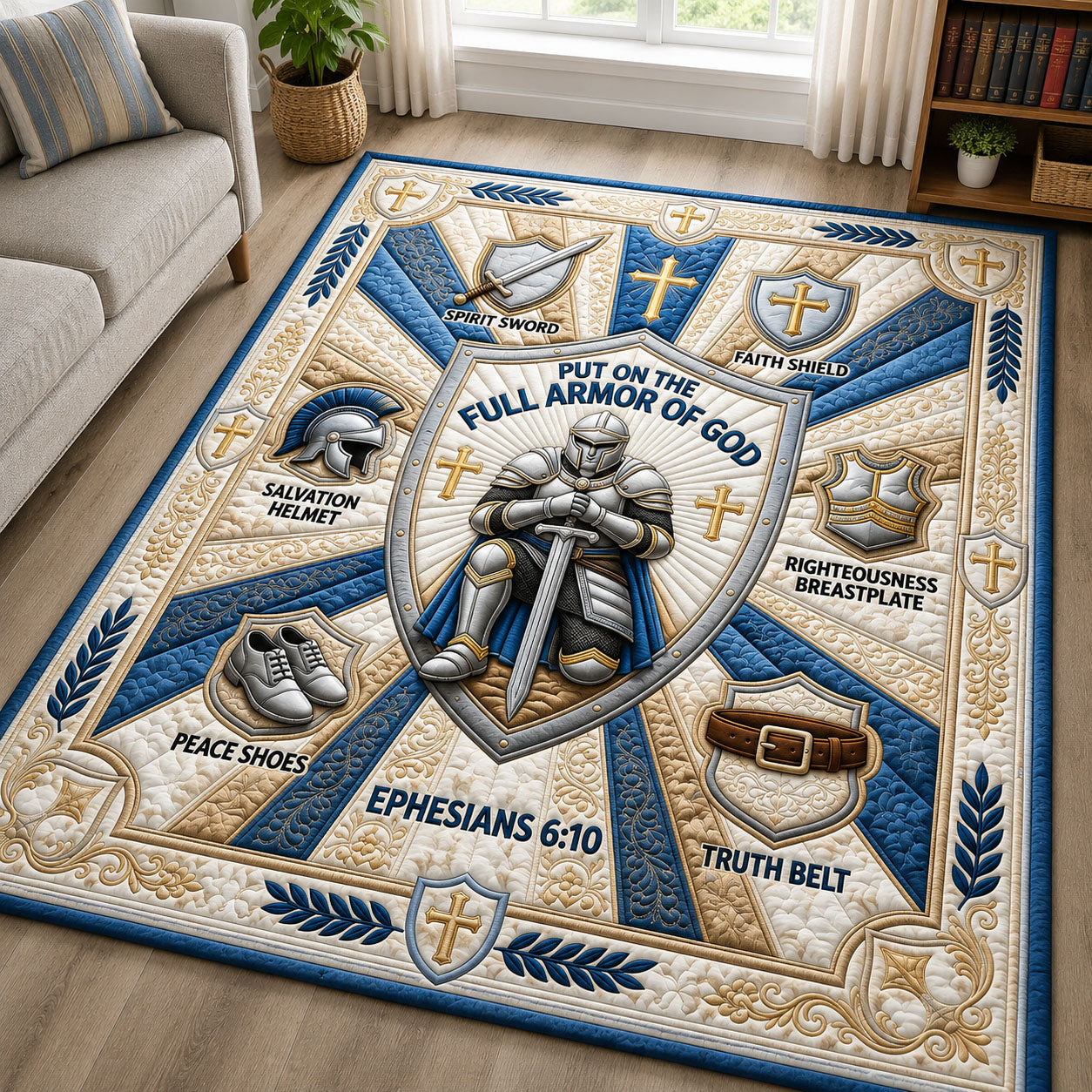 Chritian Faith Area Rug GFTOPND976