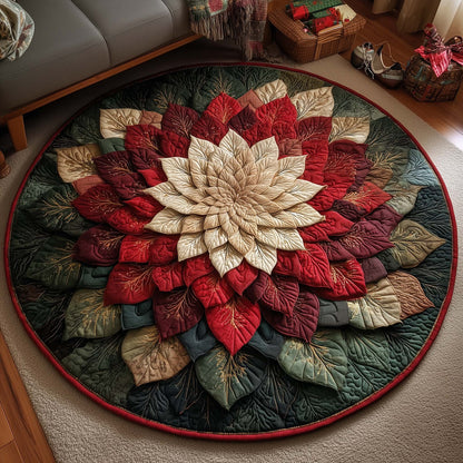 Mandala Bloom Quilted Round Mat GFTOQA08