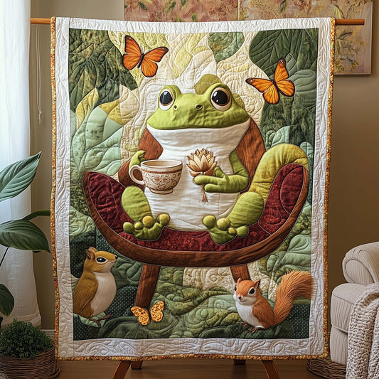 Forest Tea Quilted Blanket GFTOQA1001