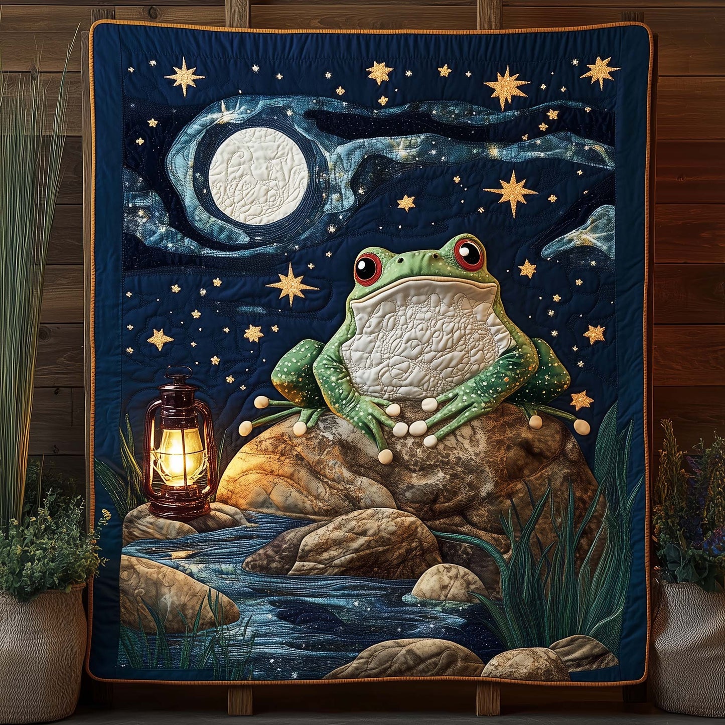 Night Gazer Quilted Blanket GFTOQA1004