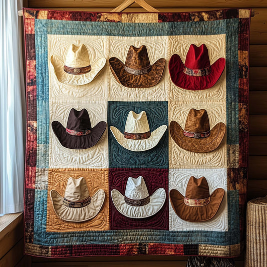 Western Patch Quilted Blanket GFTOQA1005