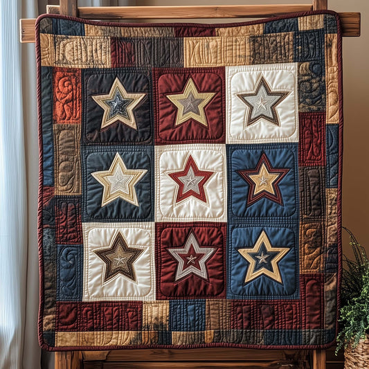 Western Patch Quilted Blanket GFTOQA1007