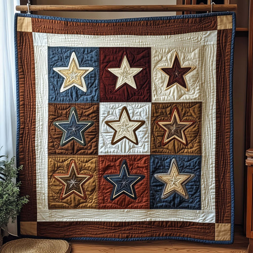 Western Patch Quilted Blanket GFTOQA1008
