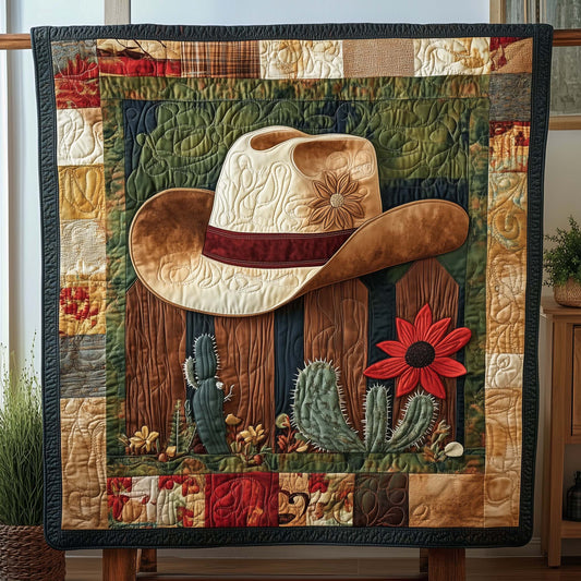 Cowboy Spirit Quilted Blanket GFTOQA1009