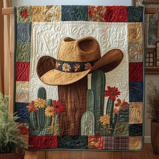 Cowboy Spirit Quilted Blanket GFTOQA1012