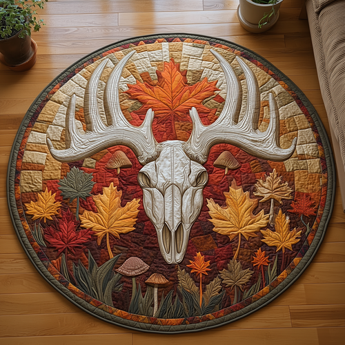 Autumn Serenity Quilted Round Mat GFTOQA1041
