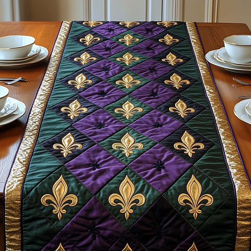 Mardi Gras Quilted Table Runner GFTOQA1128