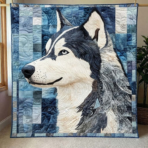 Husky Pride Quilted Blanket GFTOQA1149