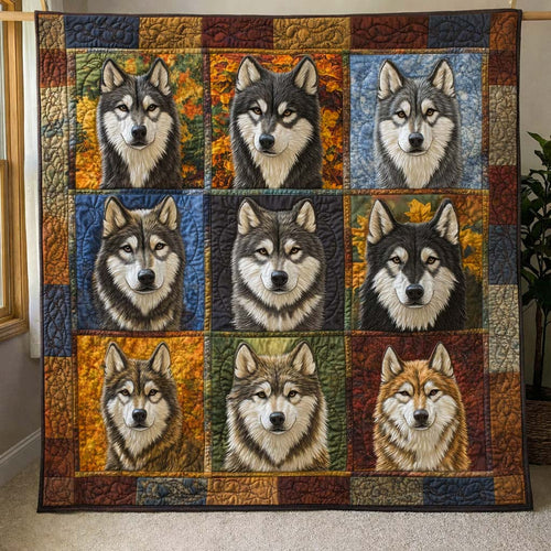 Season Huskies Quilted Blanket GFTOQA1150