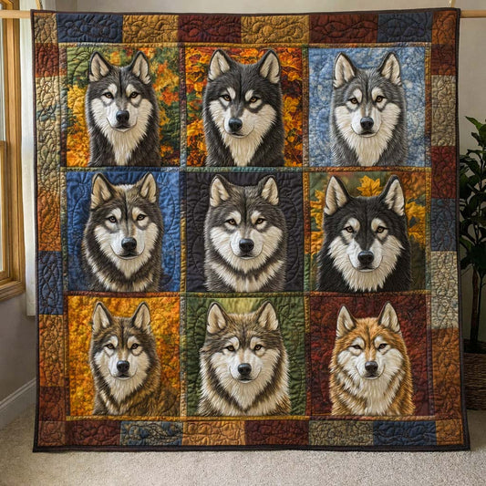 Season Huskies Quilted Blanket GFTOQA1150