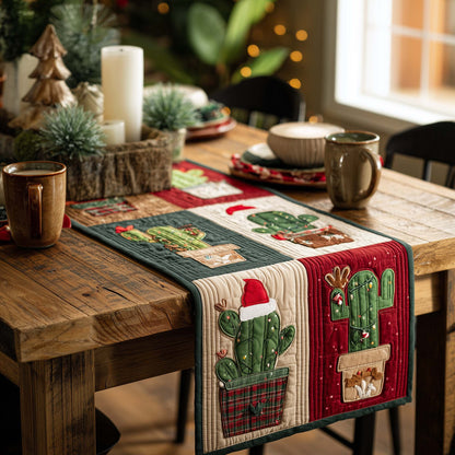 Cactus Patch Quilted Table Runner GFTOQA118