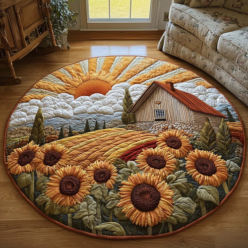 Sunrise Barn Quilted Round Mat GFTOQA1196