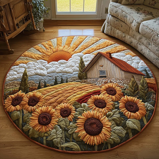 Sunrise Barn Quilted Round Mat GFTOQA1196
