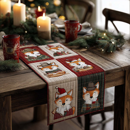 Snowflake Whispers Quilted Table Runner GFTOQA121