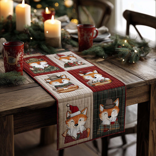 Snowflake Whispers Quilted Table Runner GFTOQA121