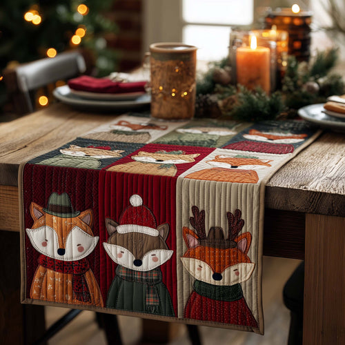 Snowflake Whispers Quilted Table Runner GFTOQA122