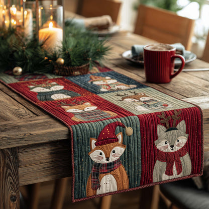 Snowflake Whispers Quilted Table Runner GFTOQA123