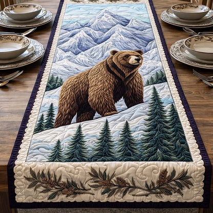 Winter Guardian Quilted Table Runner GFTOQA1247