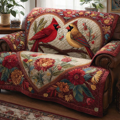 Blooming Explosion Quilted Sofa Cover GFTOQA1312