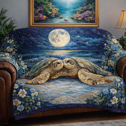 Moonlit Lover Quilted Sofa Cover GFTOQA1318