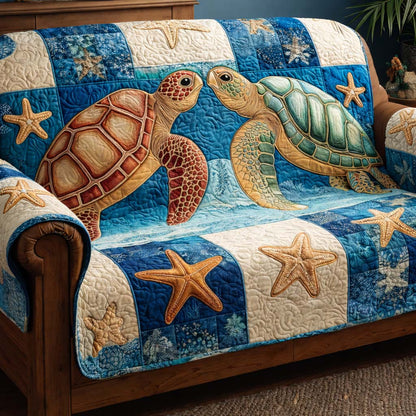 Starlit Bond Quilted Sofa Cover GFTOQA1320