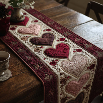 Love Symphony Quilted Table Runner GFTOQA1353