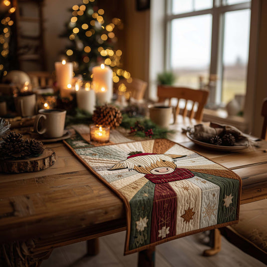 Jolly Highlands Quilted Table Runner GFTOQA135