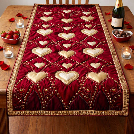 Valentine Love Quilted Table Runner GFTOQA1361